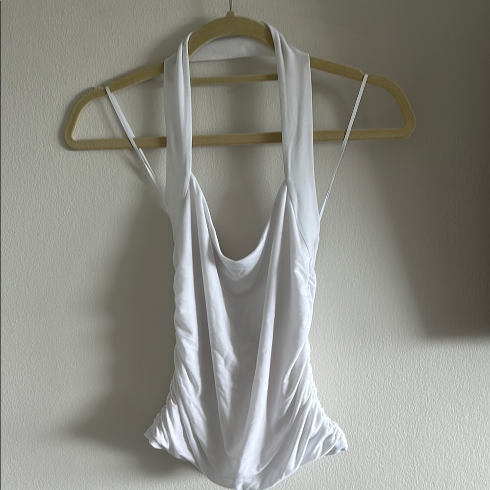 Aritzia White Tank Top